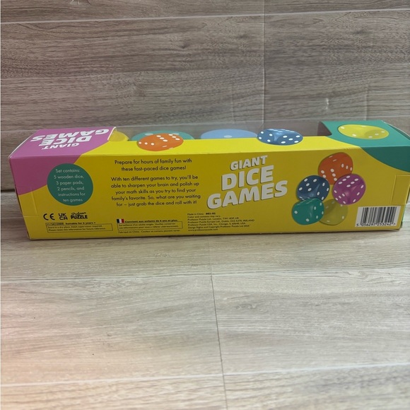 Vibrant Dice Game Set - Picture 2 of 5